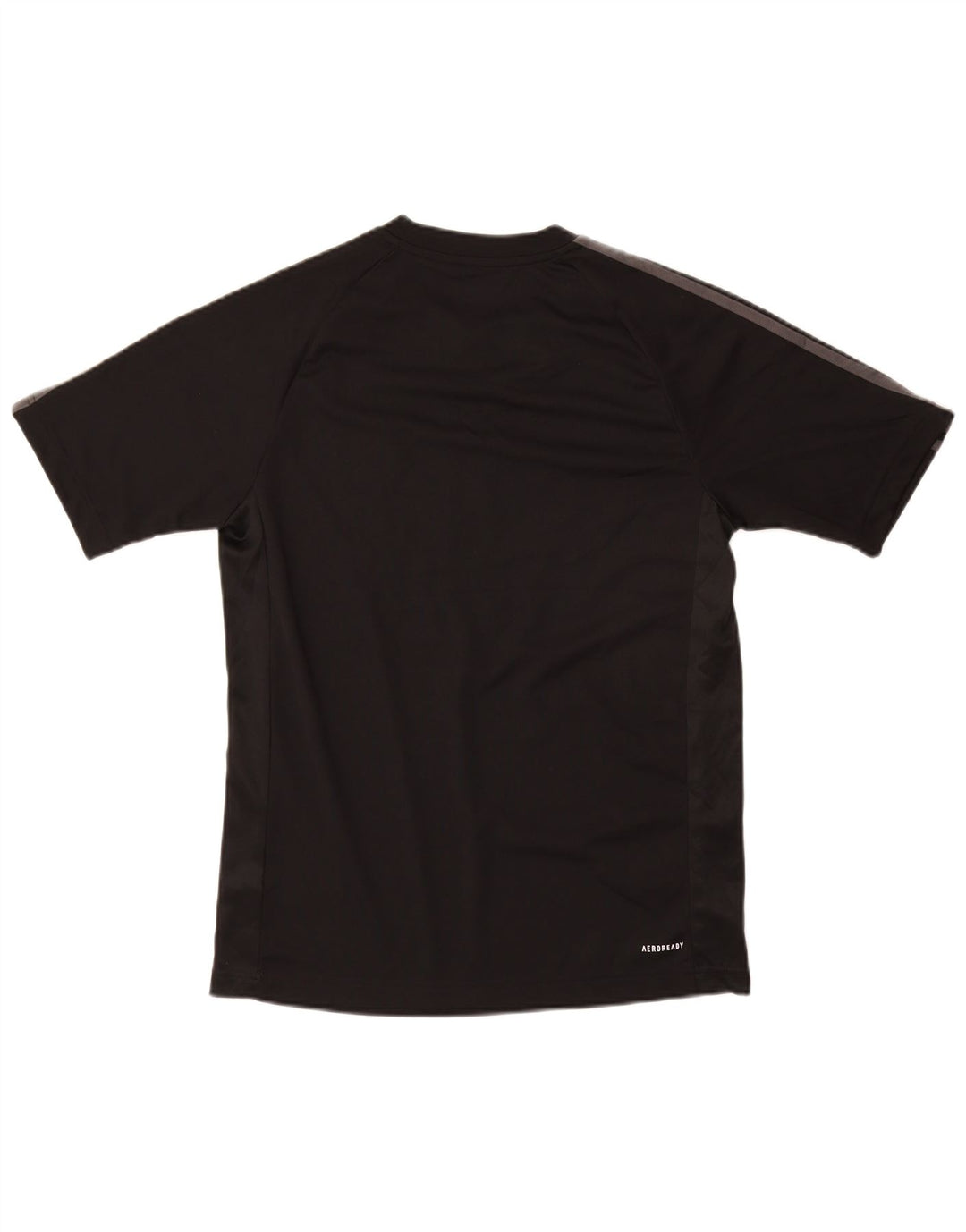 Adidas Hommes Aeroready Graphic T-Shirt Top Petit Noir Polyester