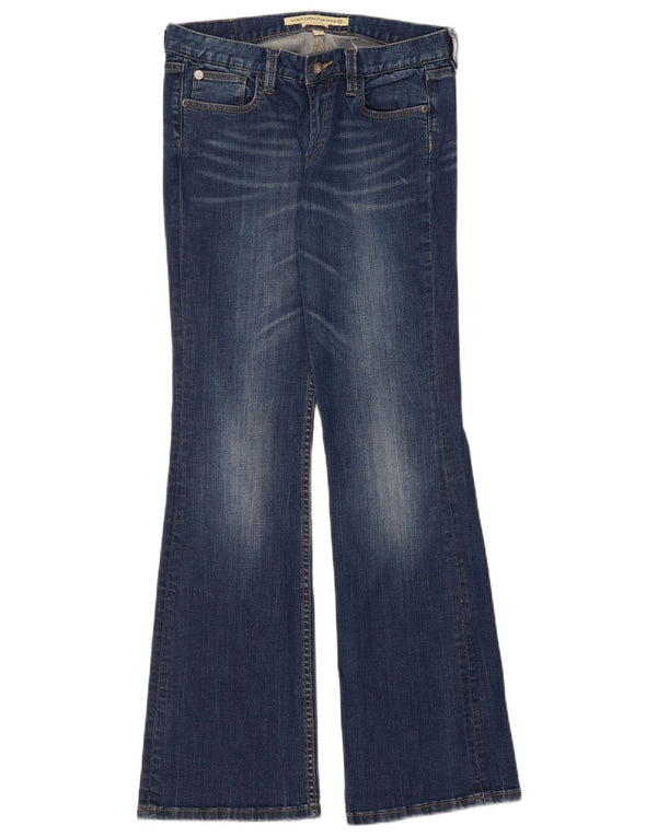 French Connection Jean évasé bootcut pour femme UK 12 Medium W32 L34 Bleu