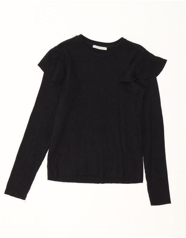 Zara Chemisier Femme UK 12 Medium Noir
