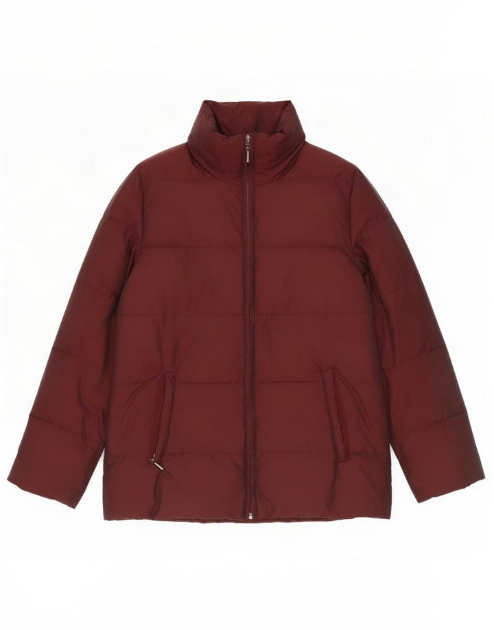 Zara Veste rembourrée pour femme UK 14 Marron moyen