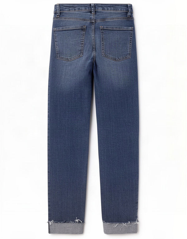 Marks & Spencer Jean slim cigarette pour femme UK 10 Small W27 L26 Bleu