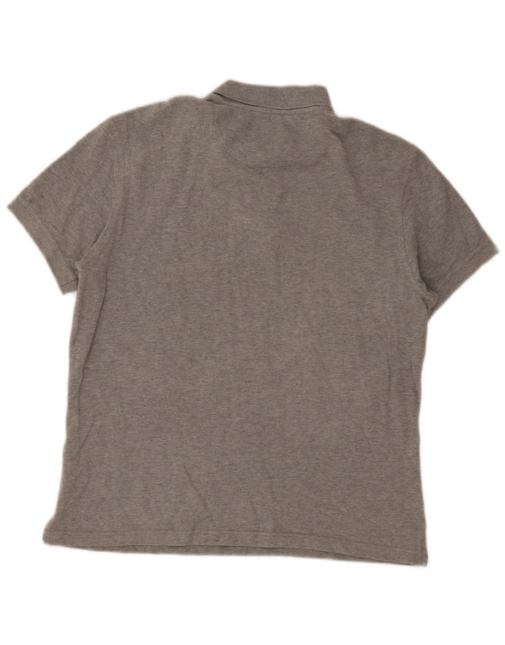 Barbour Polo Homme Grand Gris Colorblock Coton