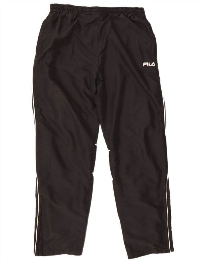FILA Pantalon de Survêtement Graphic Homme Noir Moyen