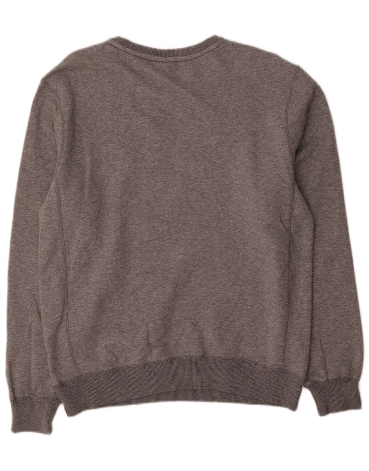 Puma Sweat-Shirt Graphic Regular Fit Homme Gris Moyen Coton