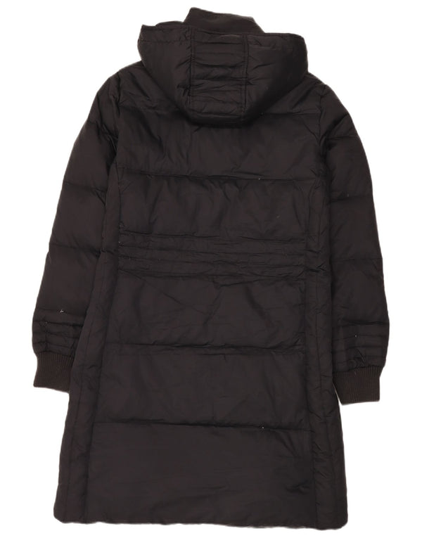 Playlife Manteau rembourré à capuche pour femme UK 42 Medium Noir Polyamide