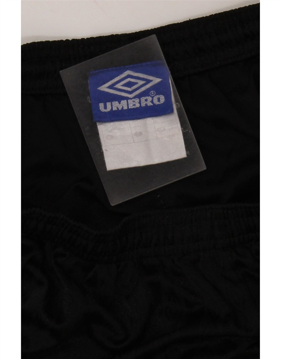 UMBRO Short de sport homme grand noir rayé