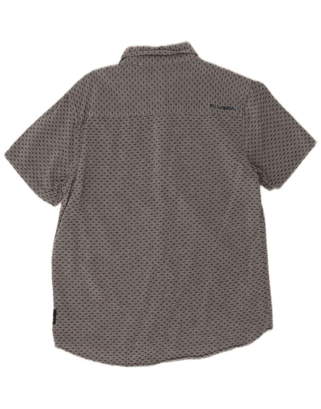 Billabong Chemise à manches courtes pour hommes Small Grey Spotted