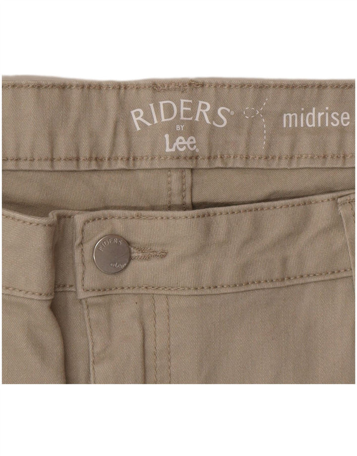 Lee Short décontracté taille moyenne Riders pour femme W38 2XL Beige
