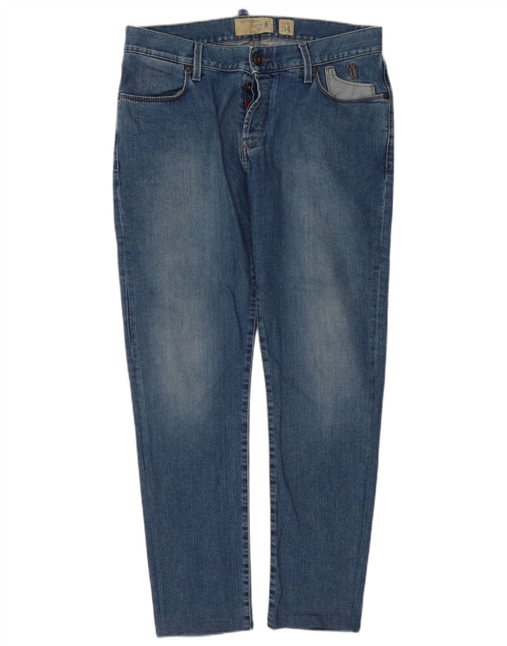 JECKERSON Jean Slim Homme W34 L30 Bleu Coton