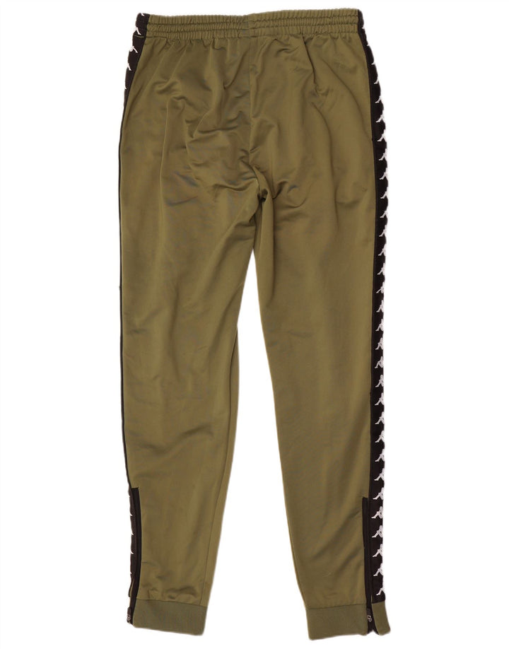 KAPPA Pantalon de Survêtement Graphique Homme Joggers Large Vert Colorblock