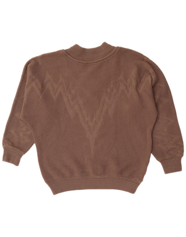 Carlo Colucci Pull col V pour homme XL Marron
