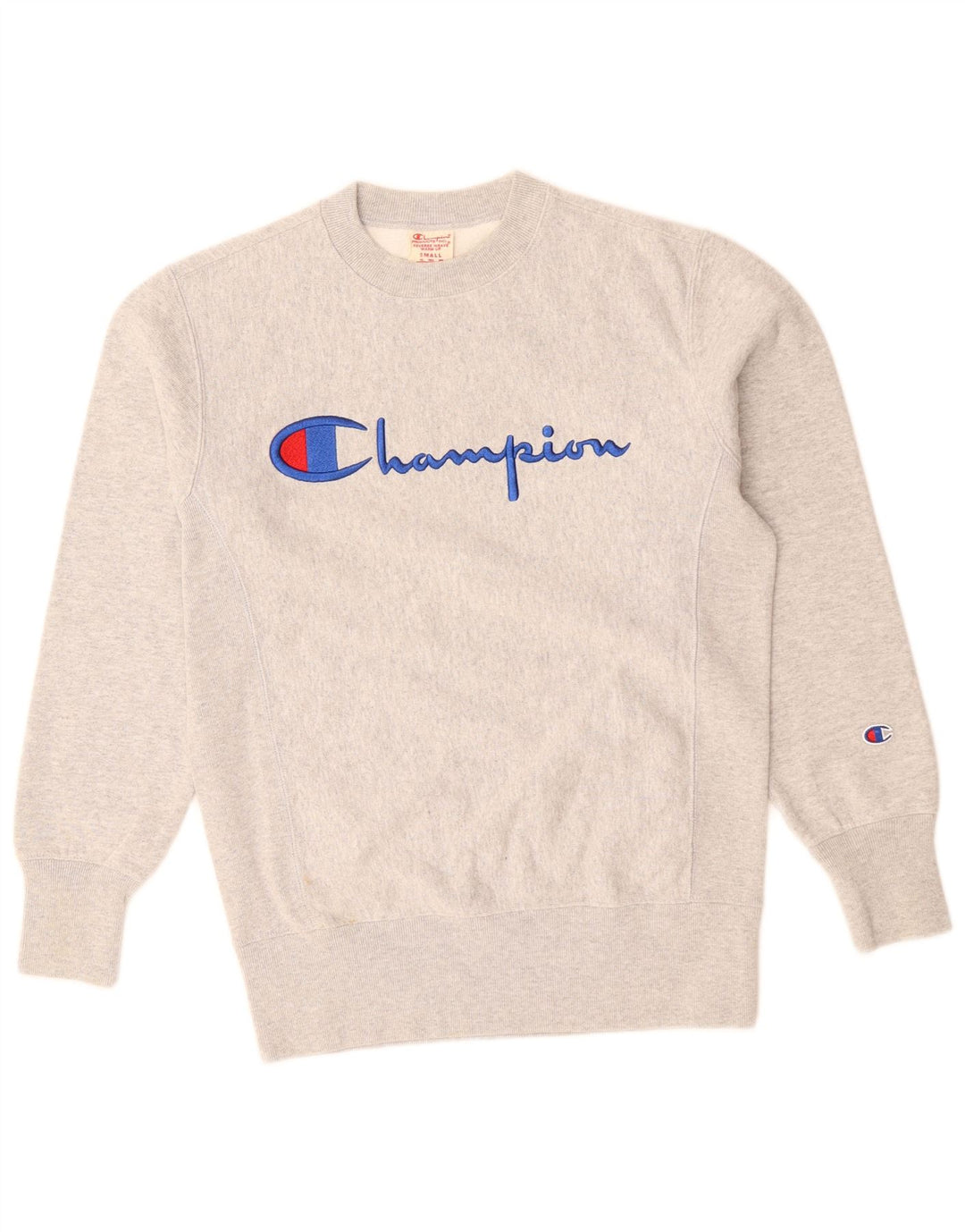 Champion Sweat-shirt graphique pour homme Petit coton moucheté gris