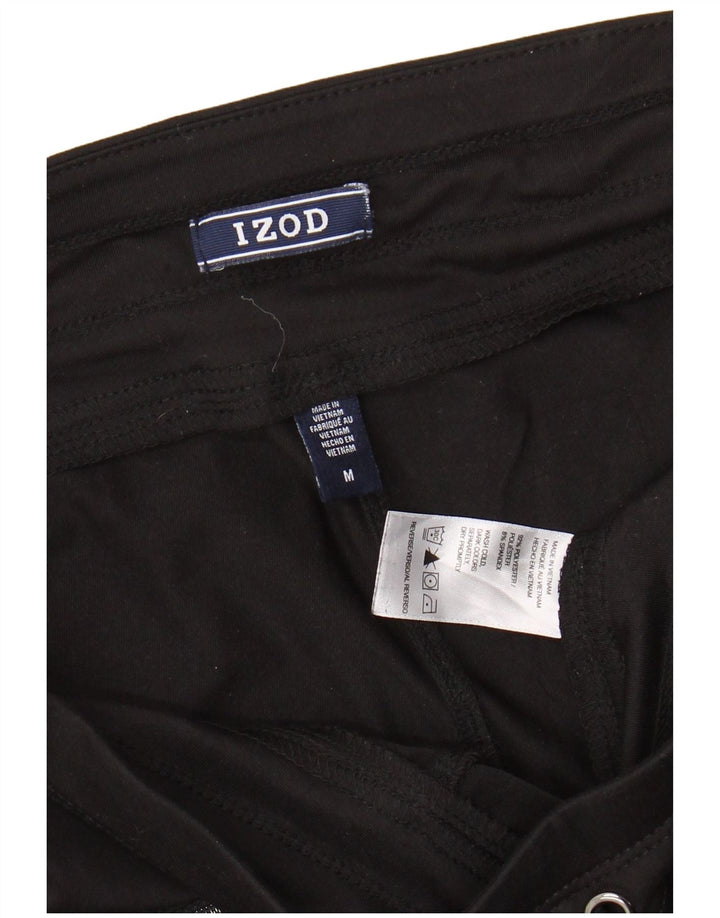 IZOD Pantalon de survêtement pour femme UK 44 Medium Noir Polyester