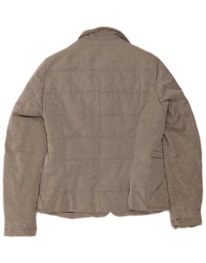 PEUTEREY Doudoune Femme IT 44 Gris Moyen Coton