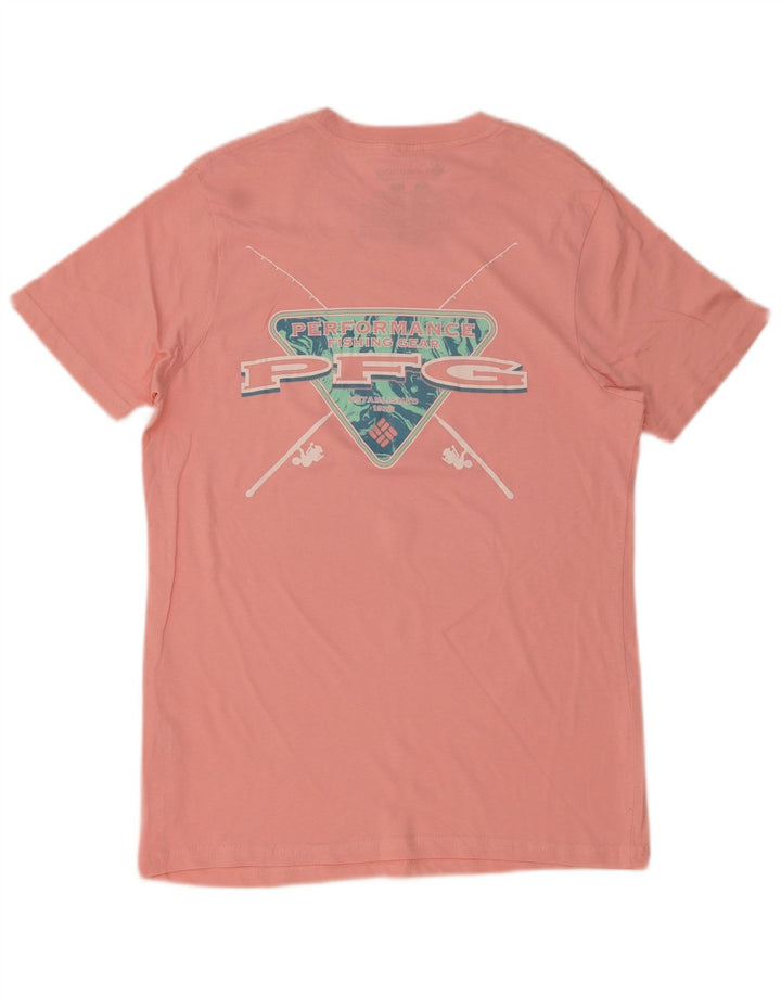 Columbia T-Shirt Graphique Homme Petit Rose