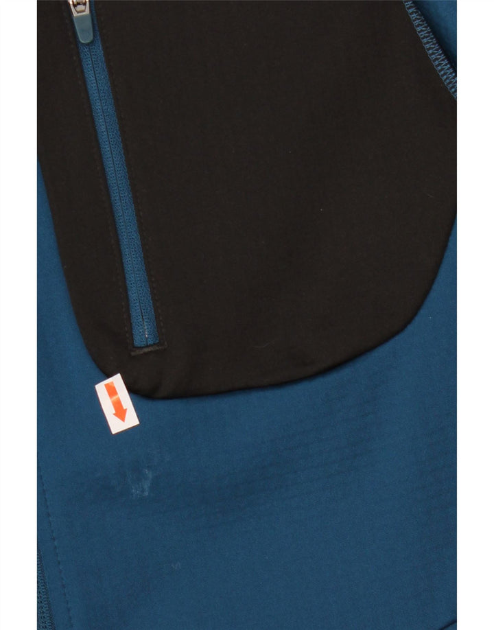 Puma Sweat à Capuche Zippé Homme Small Bleu Colorblock