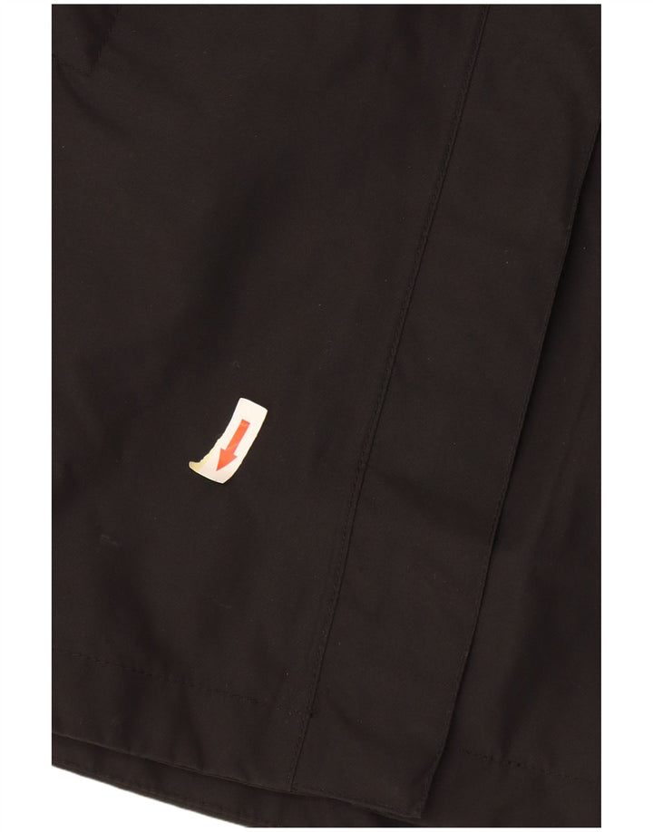 Helly Hansen Manteau coupe-vent à capuche pour femme UK 10 Petit Noir Polyester