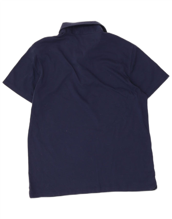 Massimo Dutti Polo Homme Grand Bleu Marine