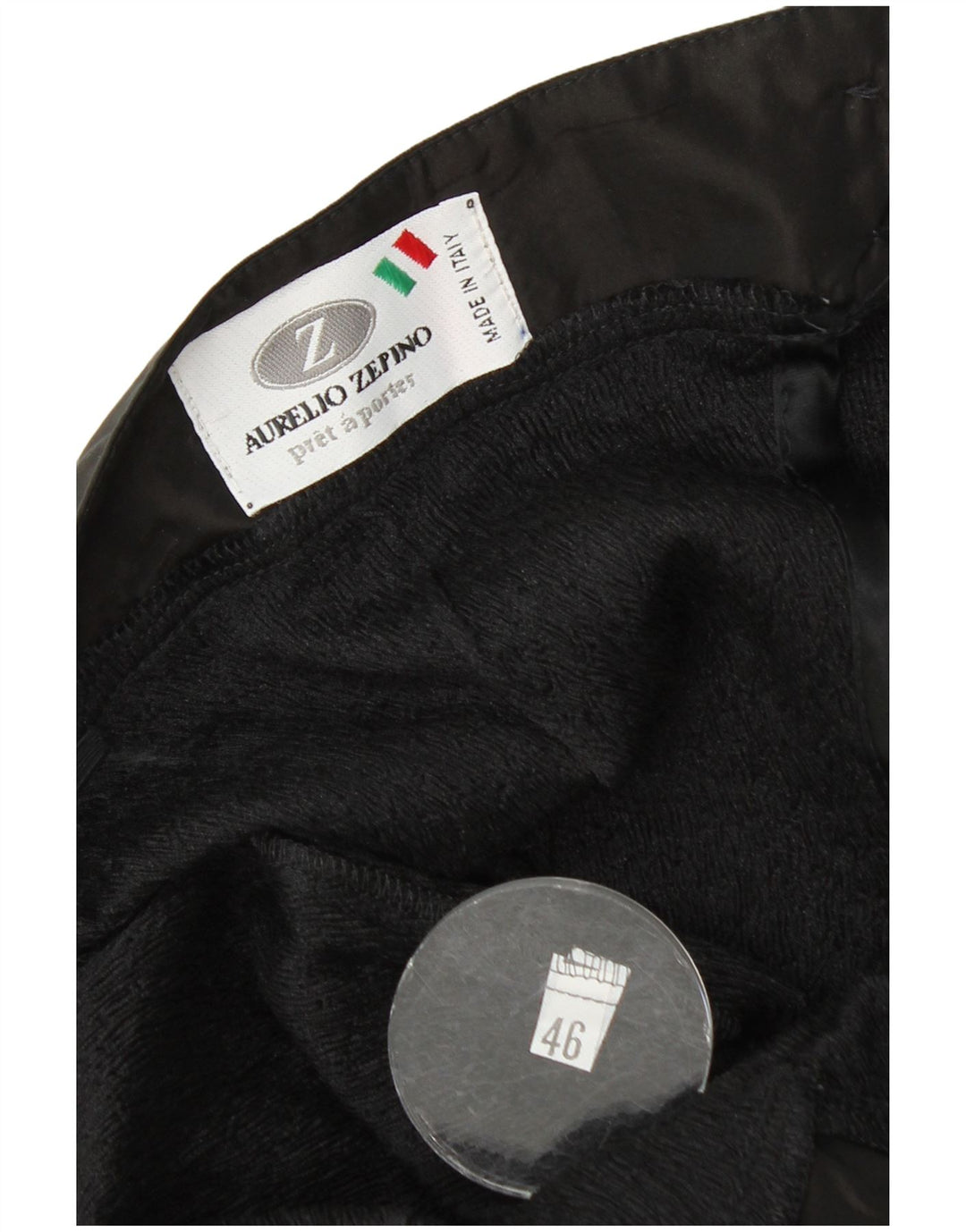 Aurelio Zepino Mini robe bustier pour femme IT 46 Large Noir