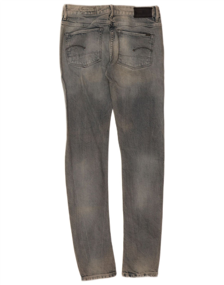 G-Star Femme 3301 Jean Skinny W28 L32 Bleu Coton