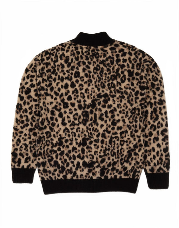 Tommy Hilfiger Pull à col roulé pour femme UK 14 Marron moyen