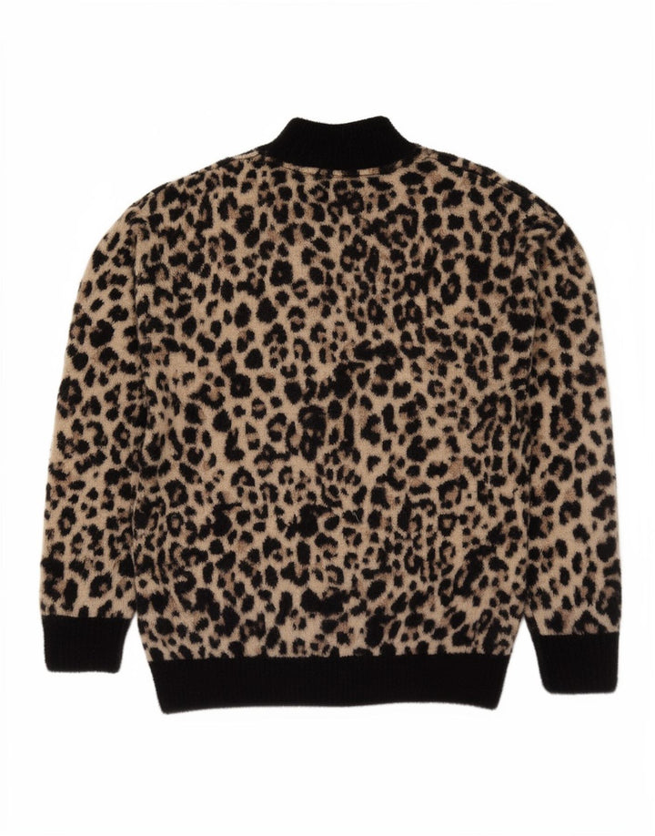 Tommy Hilfiger Pull à col roulé pour femme UK 14 Marron moyen