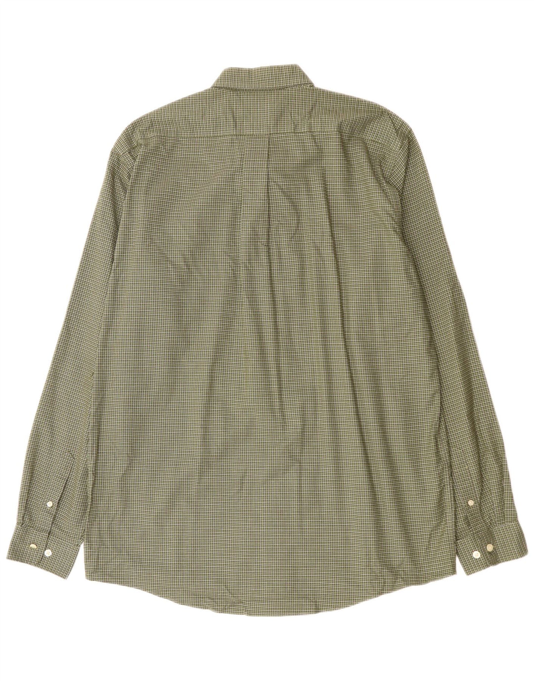 EDDIE BAUER Chemise coupe décontractée pour homme en coton à carreaux verts