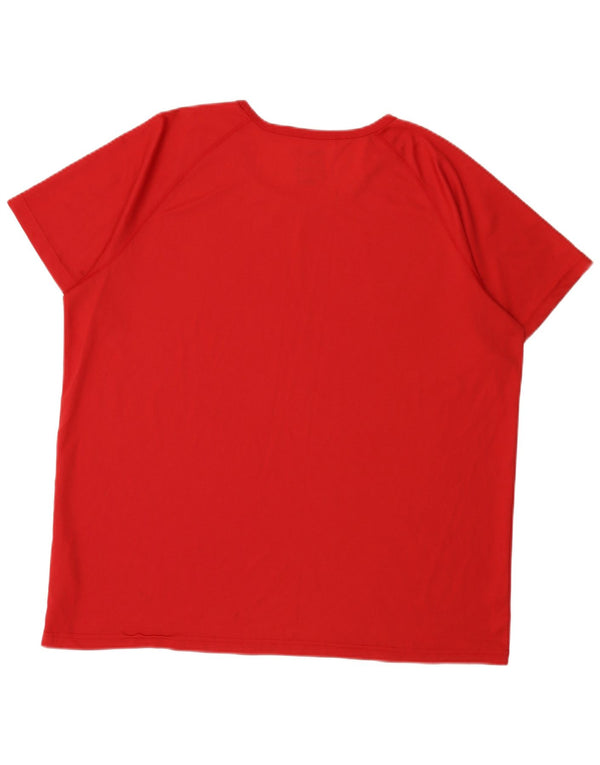 Mountain Warehouse T-Shirt IsoCool Homme Rouge 3XL Polyester