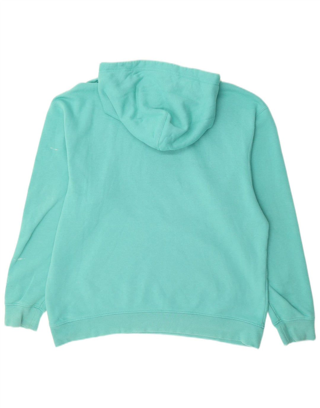 JORDAN Pull à capuche pour homme XL en coton turquoise