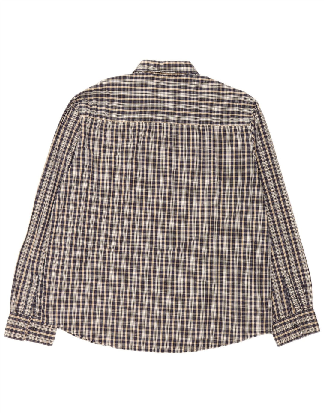 LEVI'S Chemise Homme XL Bleu Marine Carreaux Polyester