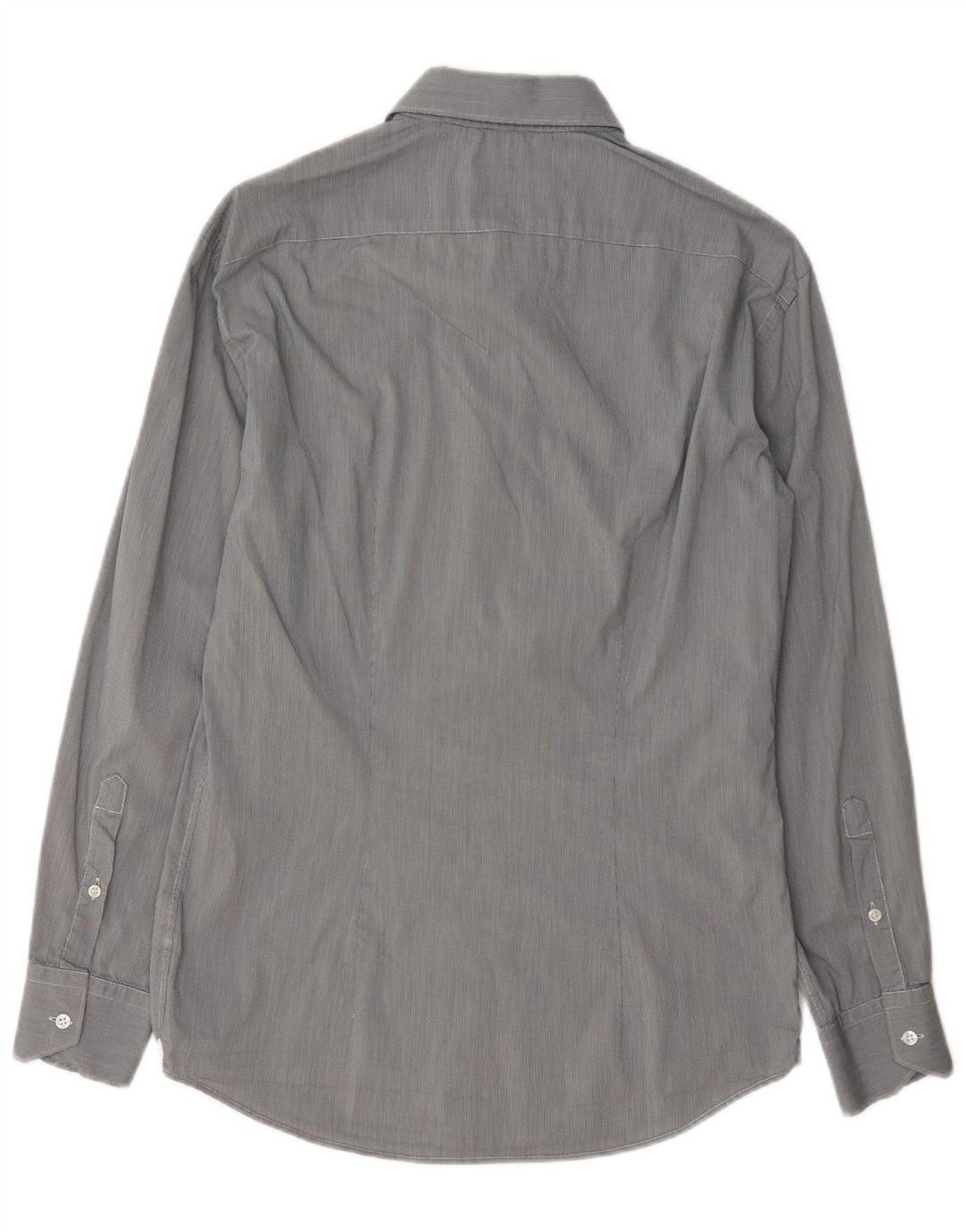 Trussardi Chemise Homme Taille 39 Pied-de-Poule Gris Moyen