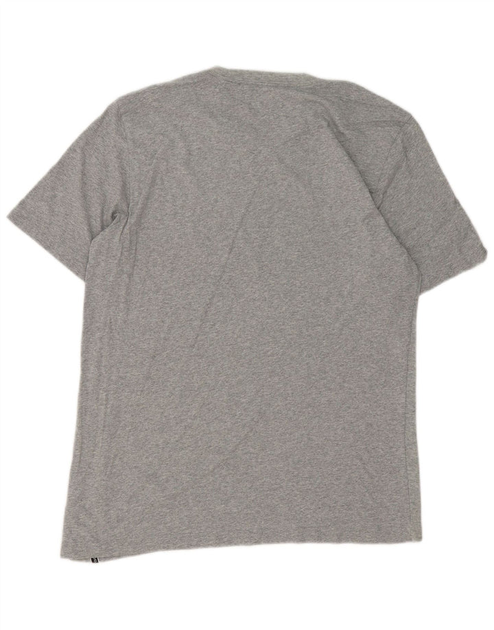 Champion T-Shirt Graphique Homme Grand Gris Coton