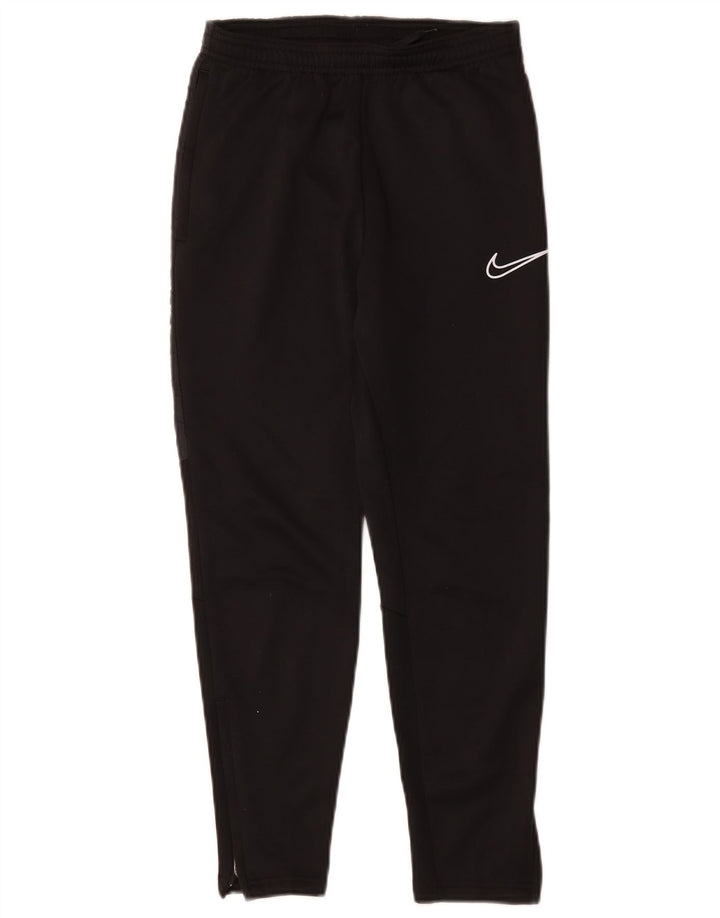 NIKE Pantalon de survêtement garçon 10-11 ans Noir Moyen Polyester