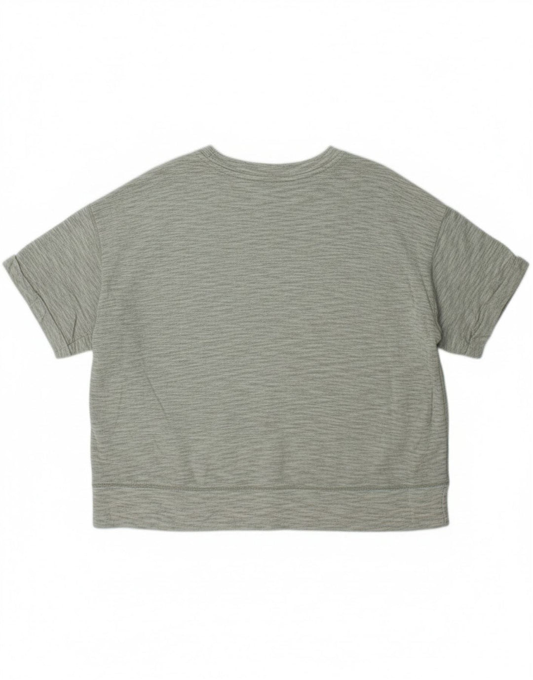 Eddie Bauer T-shirt surdimensionné pour femme UK 18 XL Polyester moucheté vert