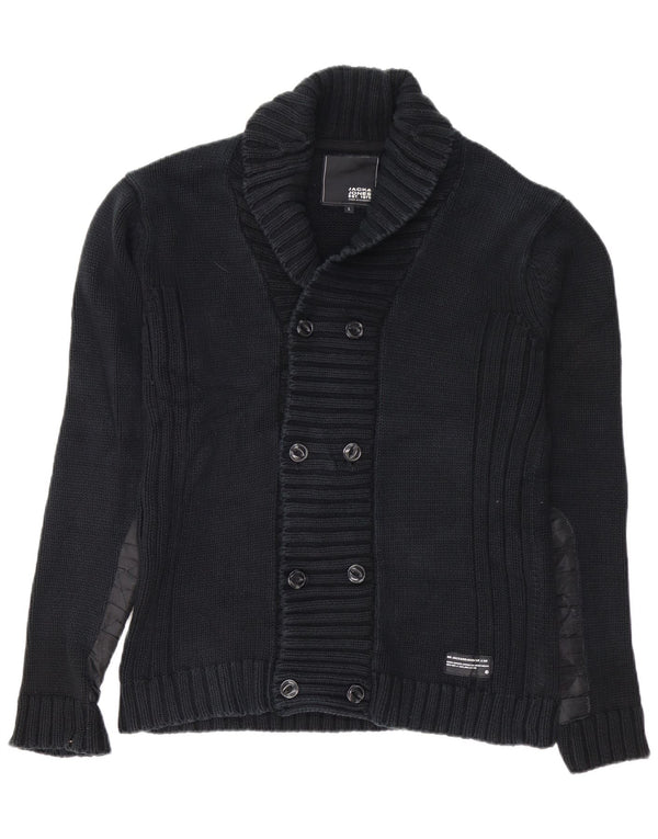 JACK & JONES Cardigan Homme Pull Large Noir Coton