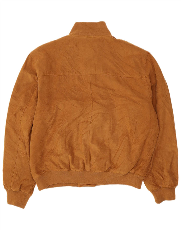 BRUGI Veste Bomber Homme UK 42 XL Marron Polyester