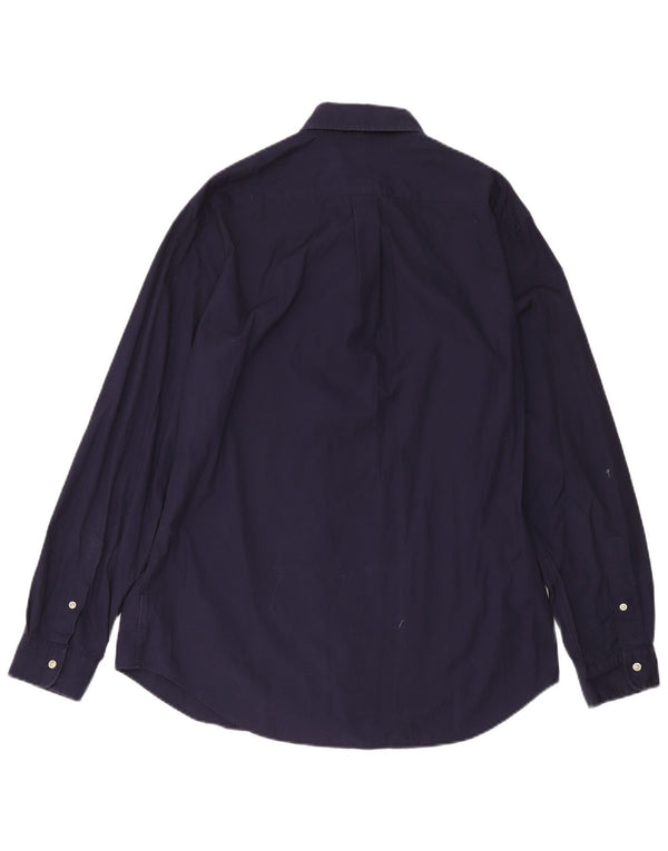 Polo Ralph Lauren Chemise Homme Large Bleu Marine Coton