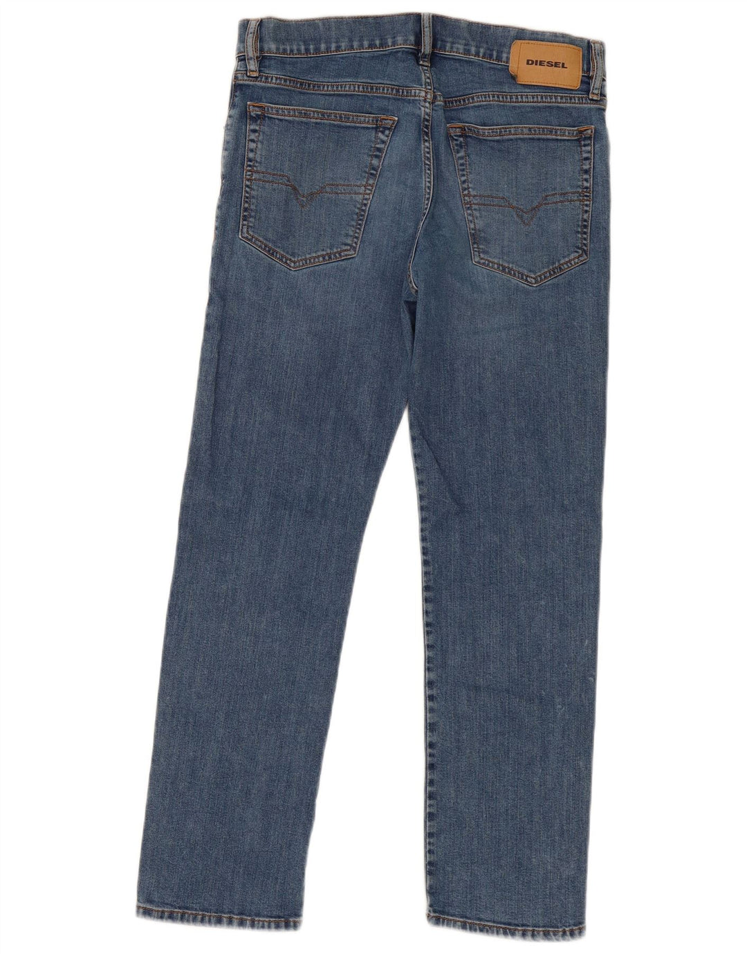 DIESEL Jean droit femme W30 L27 bleu coton