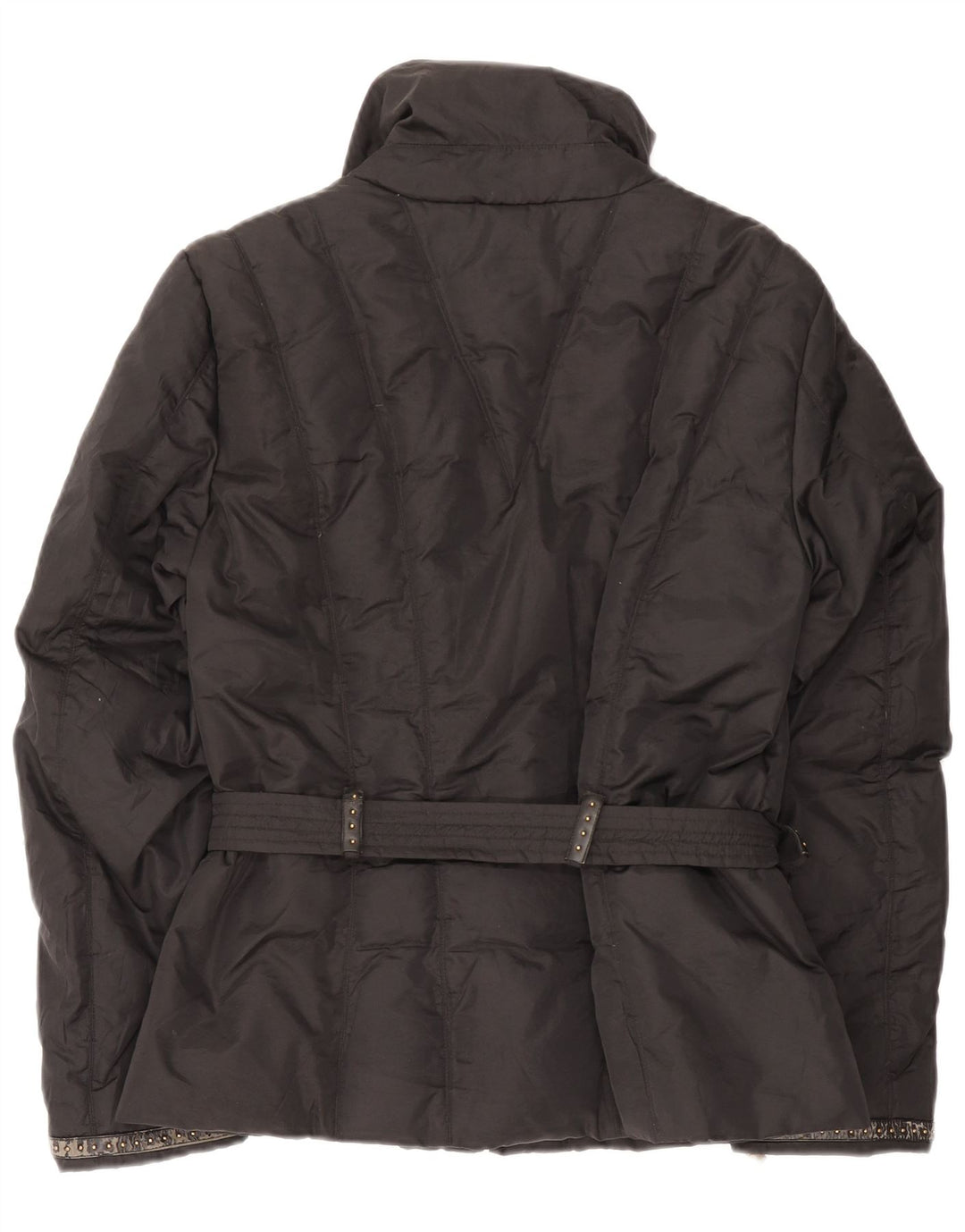 Femme Trussardi Veste Rembourrée IT 48 XL Noir Polyamide