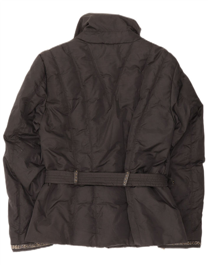 Femme Trussardi Veste Rembourrée IT 48 XL Noir Polyamide