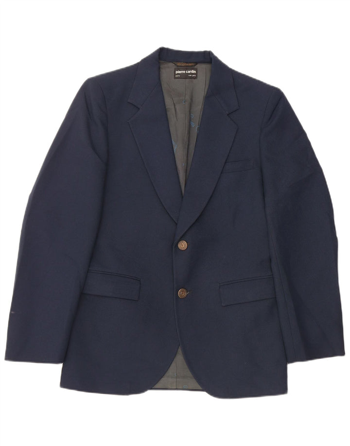 PIERRE CARDIN Veste Blazer 2 Boutons Garçon 15-16 ans Bleu Marine
