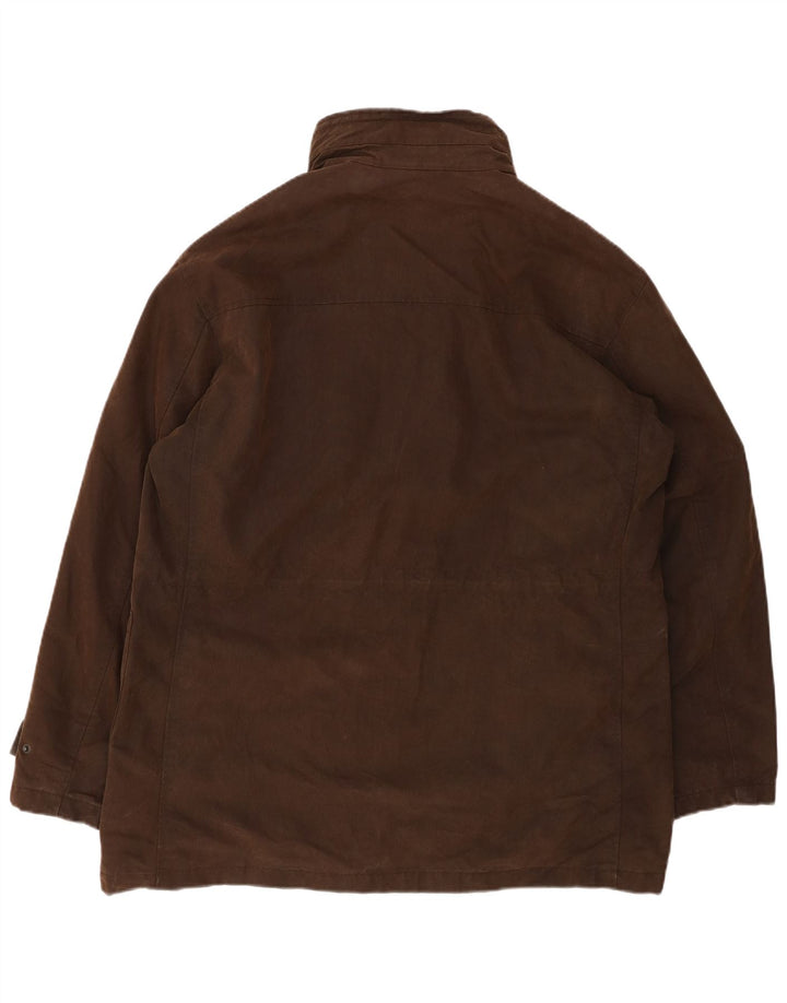 MASSIMO DUTTI Veste coupe-vent pour homme UK 40 Large Marron