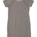 Athleta Robe T-Shirt Femme UK 40 Petit Gris Moucheté Polyester