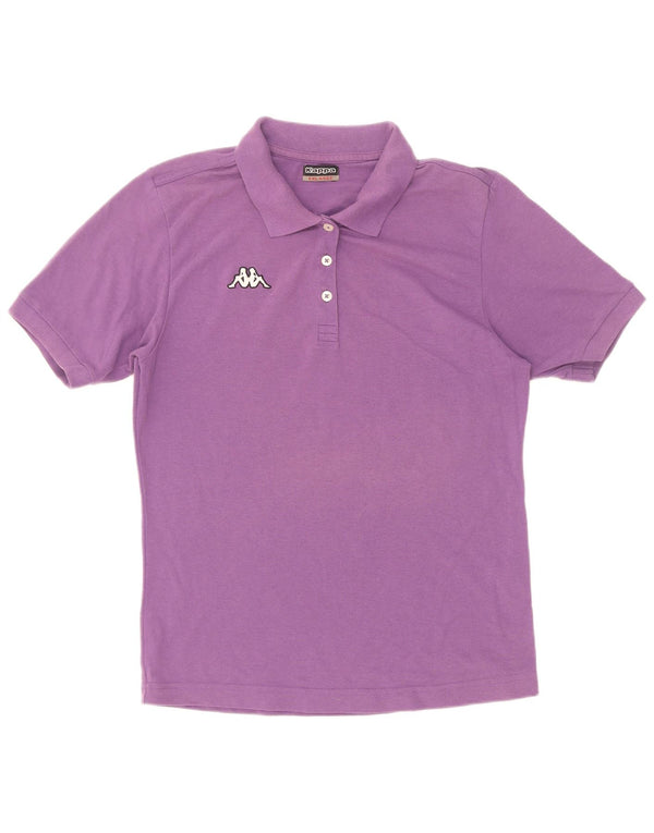 Kappa Polo Femme UK 20 2XL Violet Coton