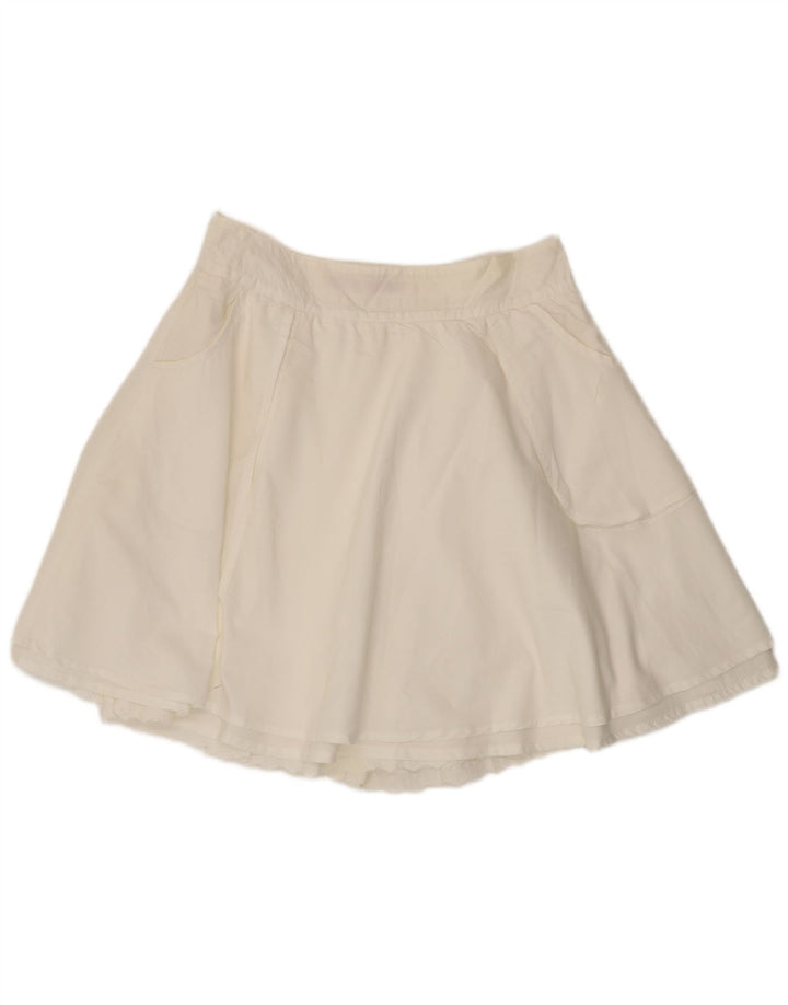 Object Jupe trapèze pour femme W32 Large Blanc
