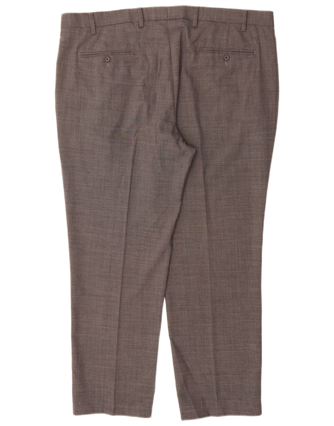 Marks & Spencer Pantalon de costume droit coupe droite pour homme W42 L29 Gris laine