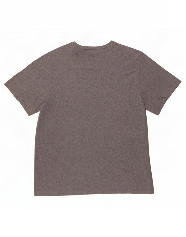 Hugo Boss T-Shirt Homme Top 2XL Gris Moucheté Coton
