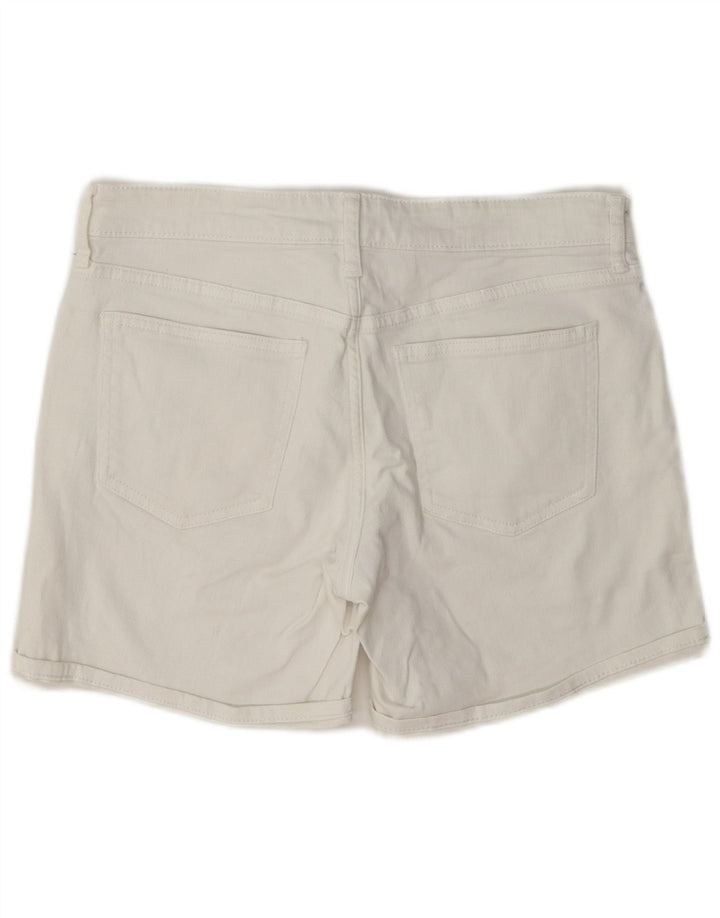Gap Short en jean standard standard pour femme W28 en coton blanc moyen
