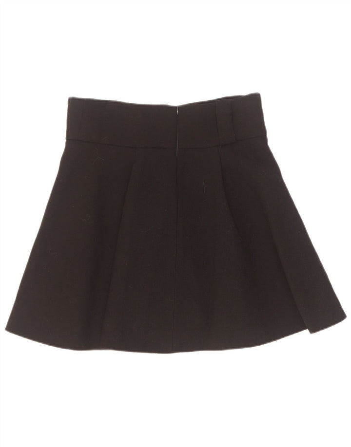 Fausto Puglisi Femme Mini Jupe Plissée W29 Noir Moyen