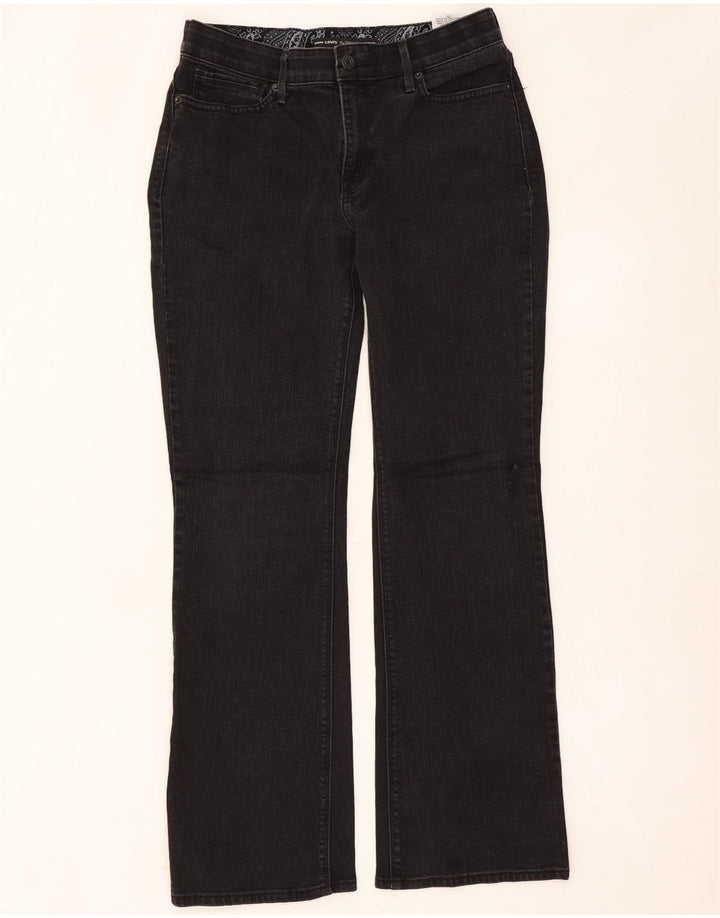 LEVI'S Jean bootcut 525 pour femme US 10 Large W30 L30 Noir